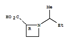 (2r)-(9ci)-1-(1-甲基丙基)-2-氮杂丁烷羧酸结构式_255883-27-3结构式