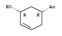 Ethanone, 1-[(1r,5r)-5-hydroxy-3-cyclohexen-1-yl]-(9ci) Structure,256223-25-3Structure