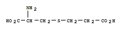 Cysteine,s-(2-carboxyethyl)- Structure,25635-80-7Structure