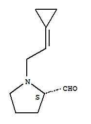 (2s)-(9ci)-1-(2-环亚丙基乙基)-2-吡咯烷羧醛结构式_256451-58-8结构式