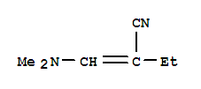 (9ci)-2-[(二甲基氨基)亚甲基]-丁腈结构式_256504-38-8结构式
