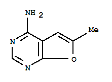 Furo[2,3-d]pyrimidine, 4-amino-6-methyl-(8ci) Structure,25709-93-7Structure