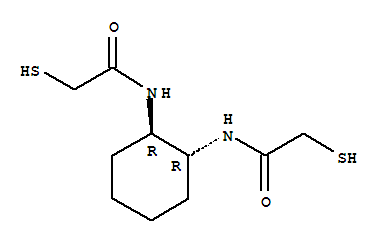 (+/-)-Trans-1,2-bis(2-mercaptoacetamido)cyclohexane Structure,257641-01-3Structure