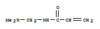 N-[(二甲基氨基)甲基]-2-丙烯酰胺的均聚物结构式_25765-48-4结构式