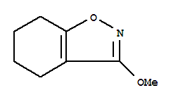 (9ci)-4,5,6,7-四氢-3-甲氧基-1,2-苯异噁唑结构式_257928-26-0结构式