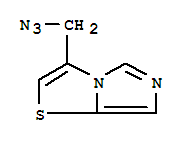 3-(叠氮基甲基)-咪唑并[5,1-b]噻唑结构式_258839-60-0结构式