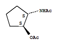 Acetamide, n-[(1s,2s)-2-(acetyloxy)cyclopentyl]-(9ci) Structure,259233-68-6Structure