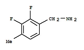 Benzenemethanamine, 2,3-difluoro-4-methyl-(9ci) Structure,261763-41-1Structure