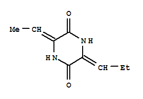 (9ci)-3-亚乙基-6-亚丙基-2,5-哌嗪二酮结构式_261952-28-7结构式