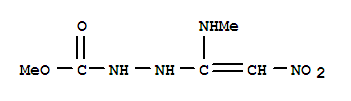 Hydrazinecarboxylic acid, 2-[1-(methylamino)-2-nitroethenyl]-, methyl ester Structure,262274-63-5Structure