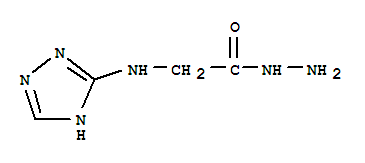 Glycine, n-s-triazol-3-yl-, hydrazide (8ci) Structure,26275-48-9Structure