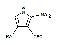 (9ci)-4-羟基-2-硝基-1H-吡咯-3-羧醛结构式_263144-33-8结构式