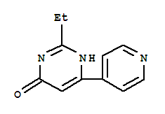 4(1H)-pyrimidinone,2-ethyl-6-(4-pyridinyl)-(9ci) Structure,263243-50-1Structure