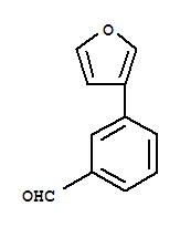 3-(呋喃-3-基)苯甲醛结构式_263349-18-4结构式