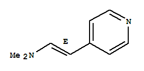 Ethenamine, n,n-dimethyl-2-(4-pyridinyl)-, (1e)-(9ci)Structure,263359-20-2Structure Ethenamine, n,n-dimethyl-2-(4-pyridinyl)-, (1e)-(9ci) Structure,263359-20-2Structure