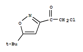 1-(5-Tert-butyl-1,2-oxazol-3-yl)-2-chloroethan-1-one Structure,263707-05-7Structure