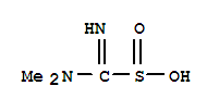 Methanesulfinic acid, (dimethylamino)imino-(9ci) Structure,263894-01-5Structure