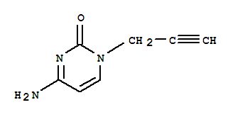 2(1H)-pyrimidinone, 4-amino-1-(2-propynyl)-(9ci) Structure,264611-42-9Structure