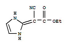 Acetic acid, cyano(1,3-dihydro-2h-imidazol-2-ylidene)-, ethyl ester (9ci) Structure,266306-06-3Structure