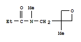 n-甲基-n-[(3-甲基-3-氧杂环丁烷yl)甲基]-丙酰胺结构式_266311-88-0结构式