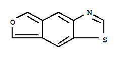 呋喃并[3,4-f]苯并噻唑 (8ci,9ci)结构式_267-41-4结构式