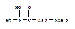 Acetamide, 2-(dimethylamino)-n-ethyl-n-hydroxy-(9ci) Structure,267013-06-9Structure