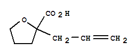 2-Furancarboxylicacid,tetrahydro-2-(2-propenyl)-(9ci) Structure,267425-71-8Structure