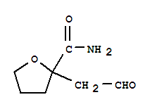 2-Furancarboxamide,tetrahydro-2-(2-oxoethyl)-(9ci) Structure,267425-72-9Structure