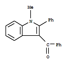 (1-Methyl-2-phenylindol-3-yl)-phenyl-methanone Structure,26821-93-2Structure