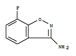 7-Fluorobenzo[d]isoxazol-3-amine Structure,268734-39-0Structure