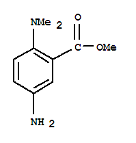 (9ci)-5-氨基-2-(二甲基氨基)-苯甲酸甲酯结构式_269071-46-7结构式