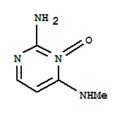 (9ci)-n4-甲基-, 3-氧化物2,4-嘧啶二胺结构式_270085-40-0结构式