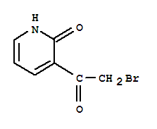 2(1H)-pyridone, 3-(bromoacetyl)-(8ci) Structure,27038-46-6Structure