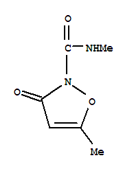 2(3H)-isoxazolecarboxamide, n,5-dimethyl-3-oxo- Structure,27066-57-5Structure