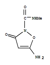 2(3H)-isoxazolecarboxamide, 5-amino-n-methyl-3-oxo- Structure,27066-61-1Structure