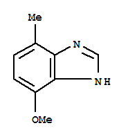 Benzimidazole, 4-methoxy-7-methyl-(8ci) Structure,27077-80-1Structure