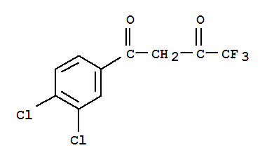 1-(3,4-Dichloro-phenyl)-4,4,4-trifluoro-butane-1,3-dione Structure,2712-68-7Structure