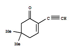 2-Cyclohexen-1-one, 2-ethynyl-5,5-dimethyl-(9ci) Structure,271572-53-3Structure