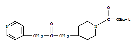 1-Boc-4-(2-oxo-3-pyridin-4-yl-propyl)-piperidine Structure,271577-10-7Structure