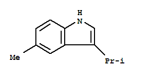 Indole, 3-isopropyl-5-methyl-(8ci) Structure,27321-32-0Structure