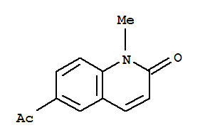 (8ci)-6-乙酰基-1-甲基-喹诺酮结构式_27330-09-2结构式