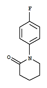 1-(4-氟苯基)-哌啶-2-酮结构式_27471-40-5结构式