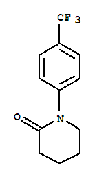 1-(4-三氟甲基-苯基)-哌啶-2-酮结构式_27471-52-9结构式