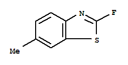 Benzothiazole, 2-fluoro-6-methyl-(8ci,9ci)Structure,27484-67-9Structure Benzothiazole, 2-fluoro-6-methyl-(8ci,9ci) Structure,27484-67-9Structure