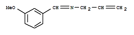 (9ci)-n-[(3-甲氧基苯基)亚甲基]-2-丙烯-1-胺结构式_275800-25-4结构式