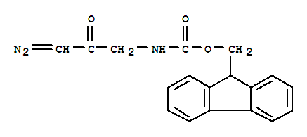 Fmoc-gly-chn2 Structure,275816-73-4Structure