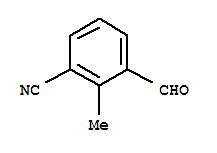 (9ci)-3-甲酰基-2-甲基-苯甲腈结构式_27613-34-9结构式
