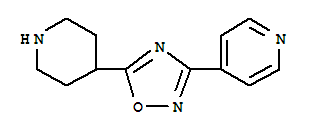 4-[5-(Piperidin-4-yl)-[1,2,4]-oxadiazol-3-yl]-pyridine Structure,276237-03-7Structure