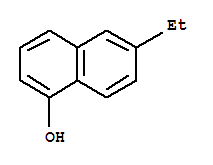 (9ci)-6-乙基-1-萘酚结构式_2765-77-7结构式