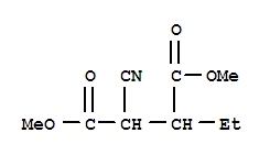 Butanedioic acid, 2-cyano-3-ethyl-, dimethyl ester (9ci)Structure,276680-40-1Structure Butanedioic acid, 2-cyano-3-ethyl-, dimethyl ester (9ci) Structure,276680-40-1Structure
